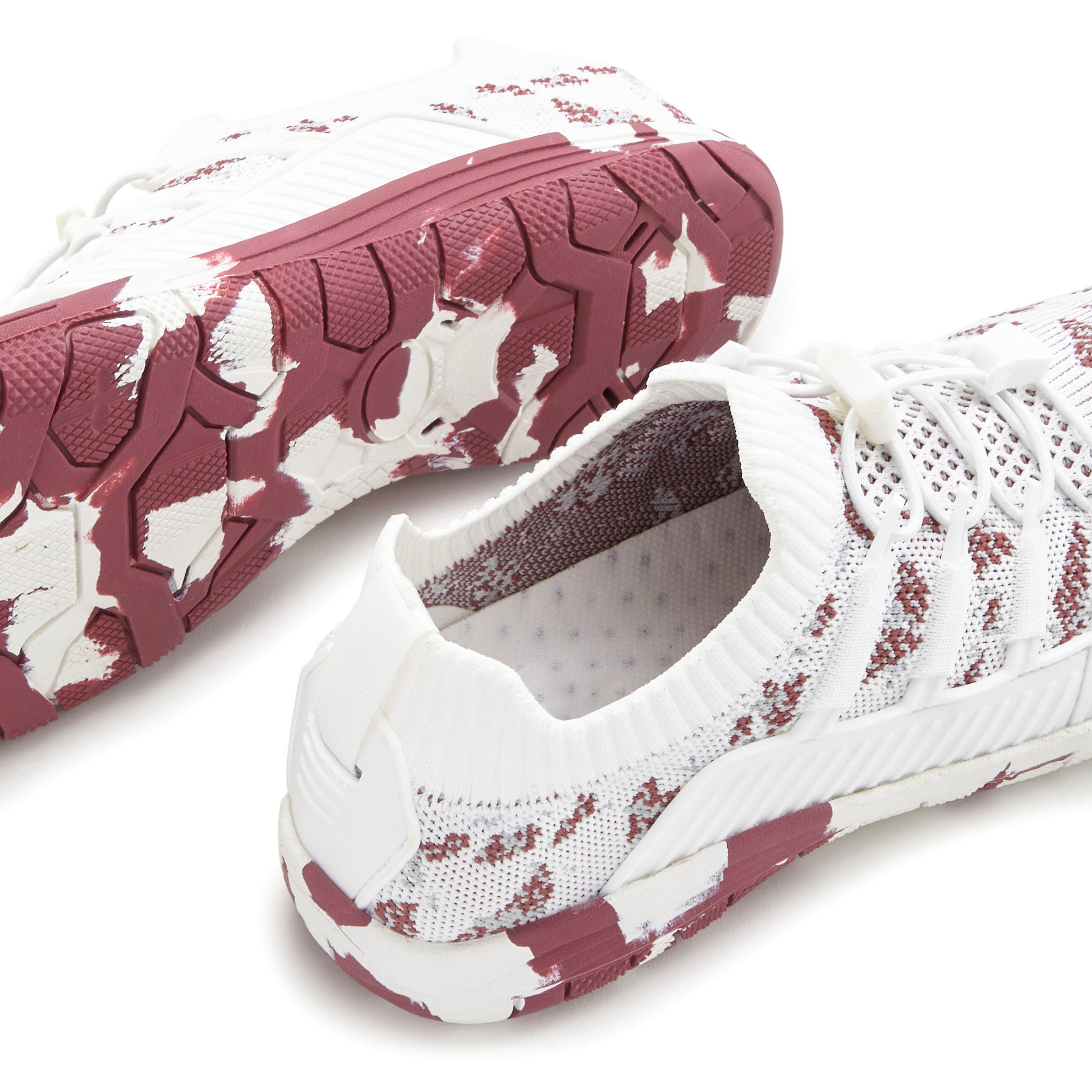 Venice Beach Badeschuh, Slipper, Wasserschuh, Badelatsche, Badeschlappe Aquaschuh mit elastischen Bändern für schnelles Reinschlüpfen, Unisex VEGAN