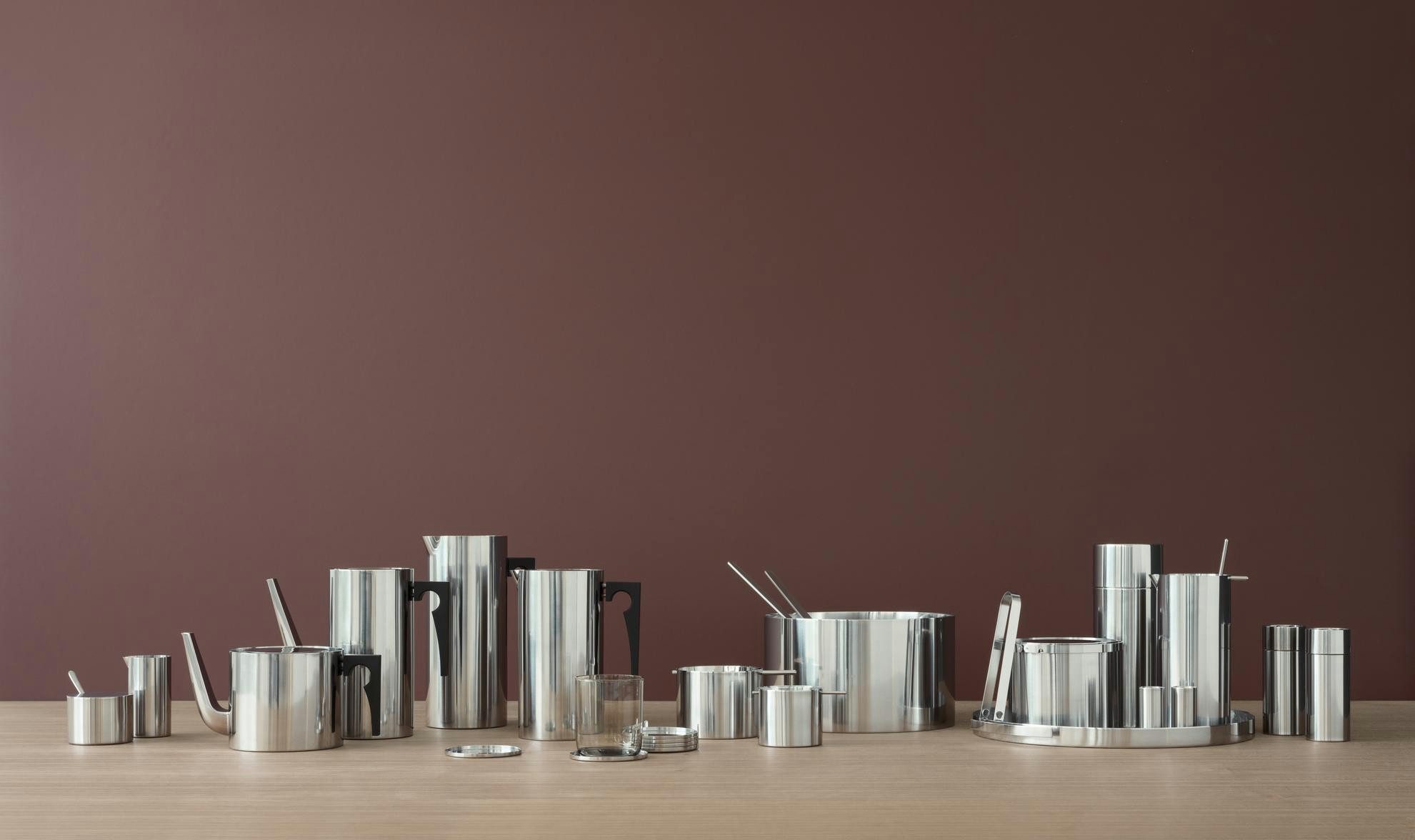 Stelton Teekanne Stelton Arne Jacobsen Teekanne 1.25 l. Steel