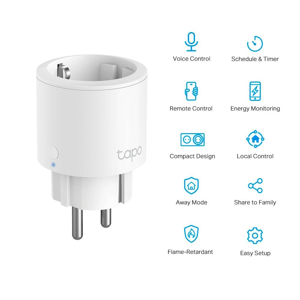 tp-link Tapo P115 (1er Pack) Mini Smart Wi-Fi Steckdose Smart-Home-Zubehör