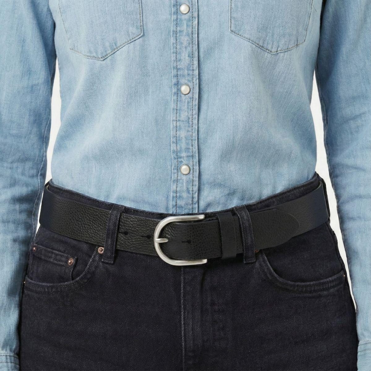 BELTINGER Ledergürtel Damen-Gürtel aus Vollrindleder 4 cm - Jeans-Gürtel fü günstig online kaufen