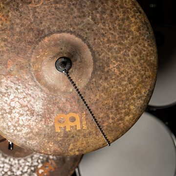 Meinl Cymbals Becken Bacon,Sizzle Effekt, Becken-Zubehör, mit keepdrum Schlagzeugstöcken