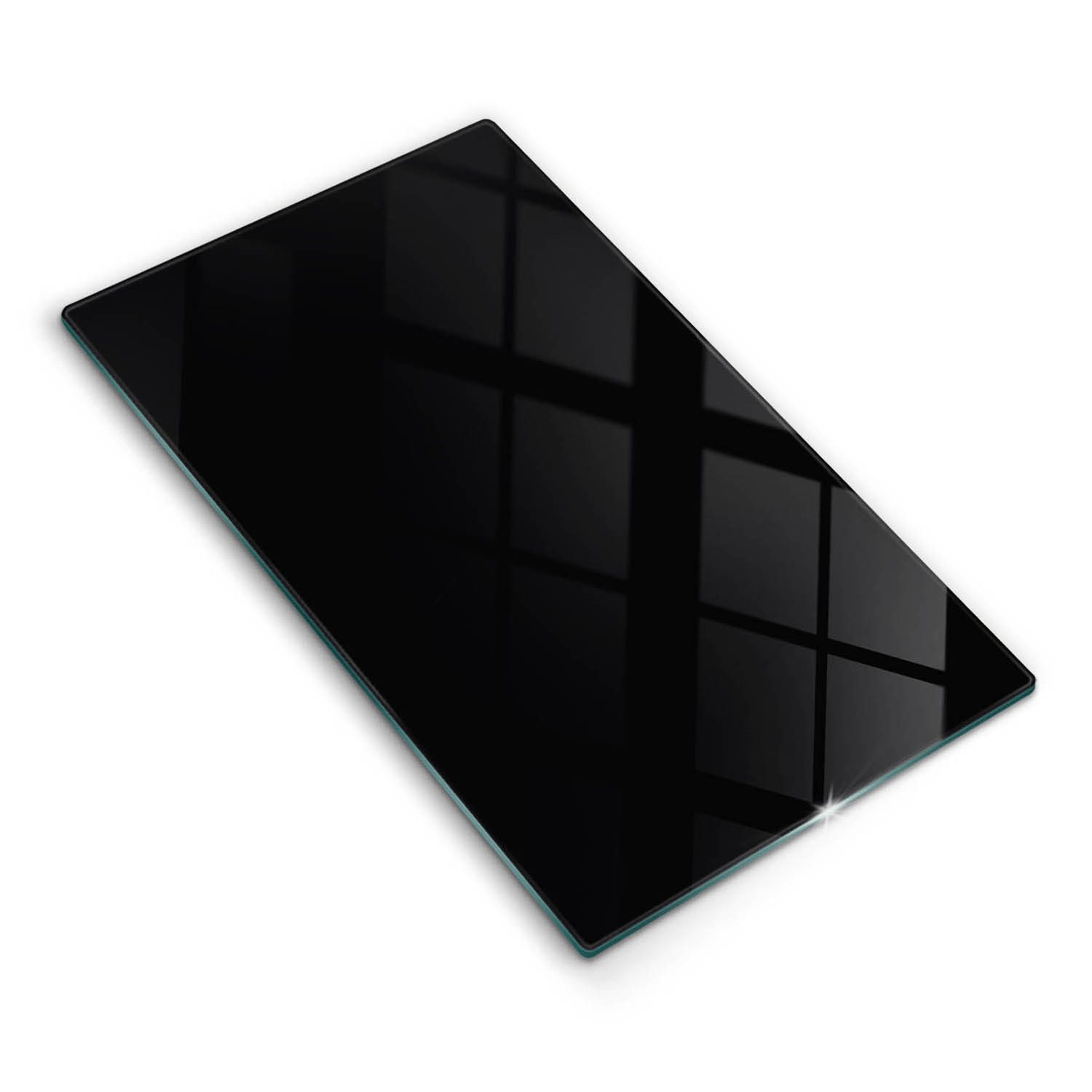 Tulup Schneidebrett Unifarben Herdabdeckplatte Gehärtetes Glas Kochplattenabdeckung, (1-St), Rechteckig 30x52 cm