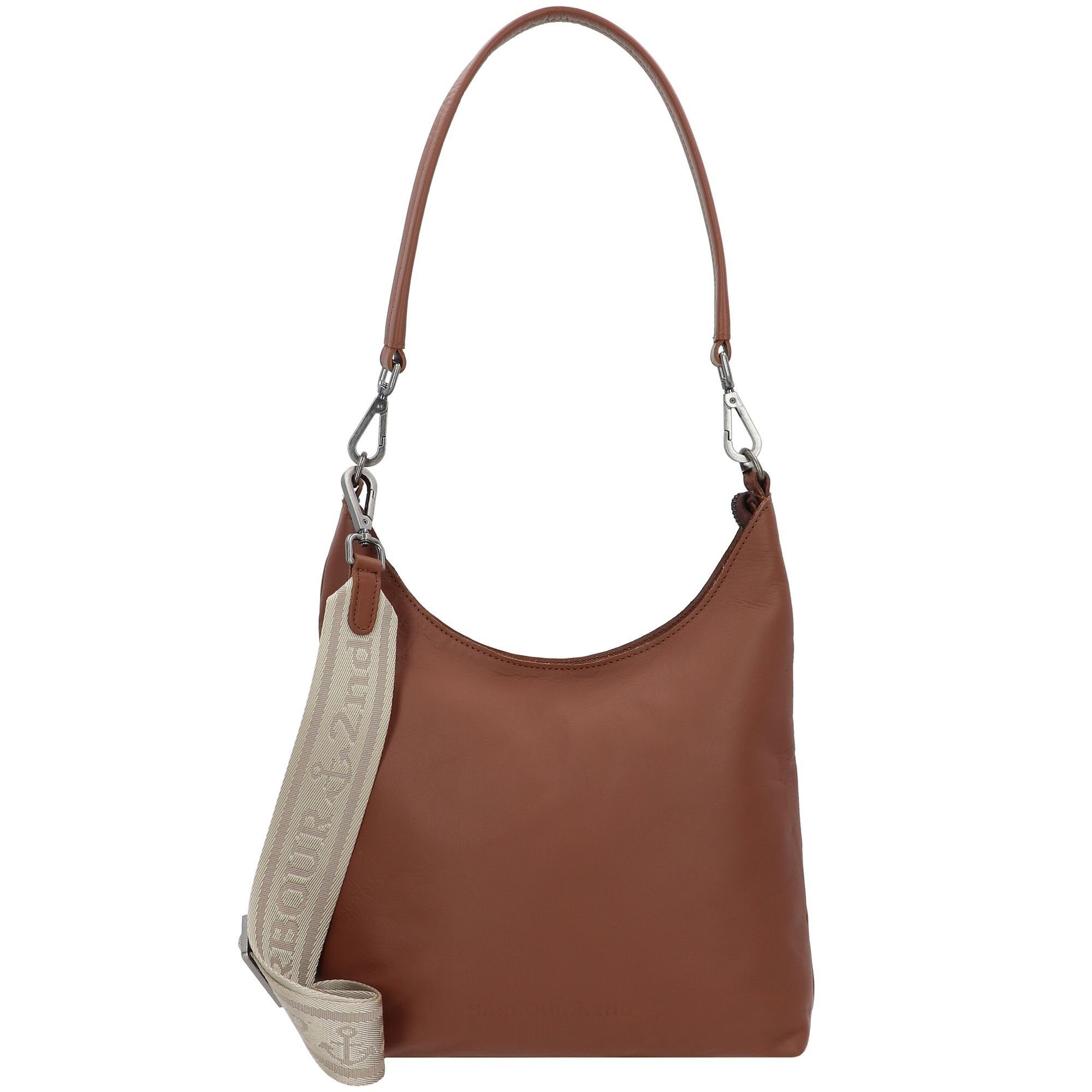 HARBOUR 2nd Schultertasche Emely, Leder charming cognac