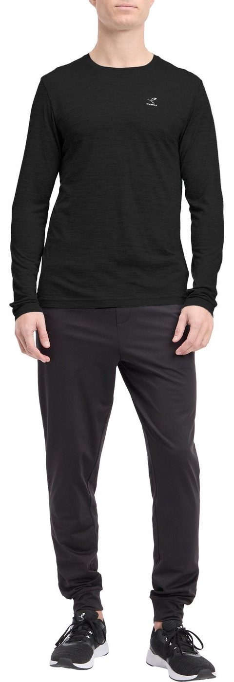 Energetics Funktionsshirt He.-Langarmshirt Telly II LS M MELANGE/BLACK