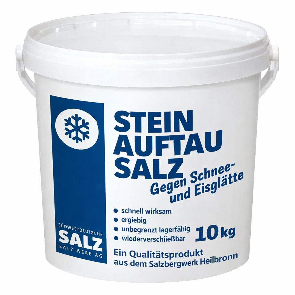 Sapho Besteck-Set Quick Tau - Streugut gegen Eis und Schnee - Streusalz 10kg Eimer