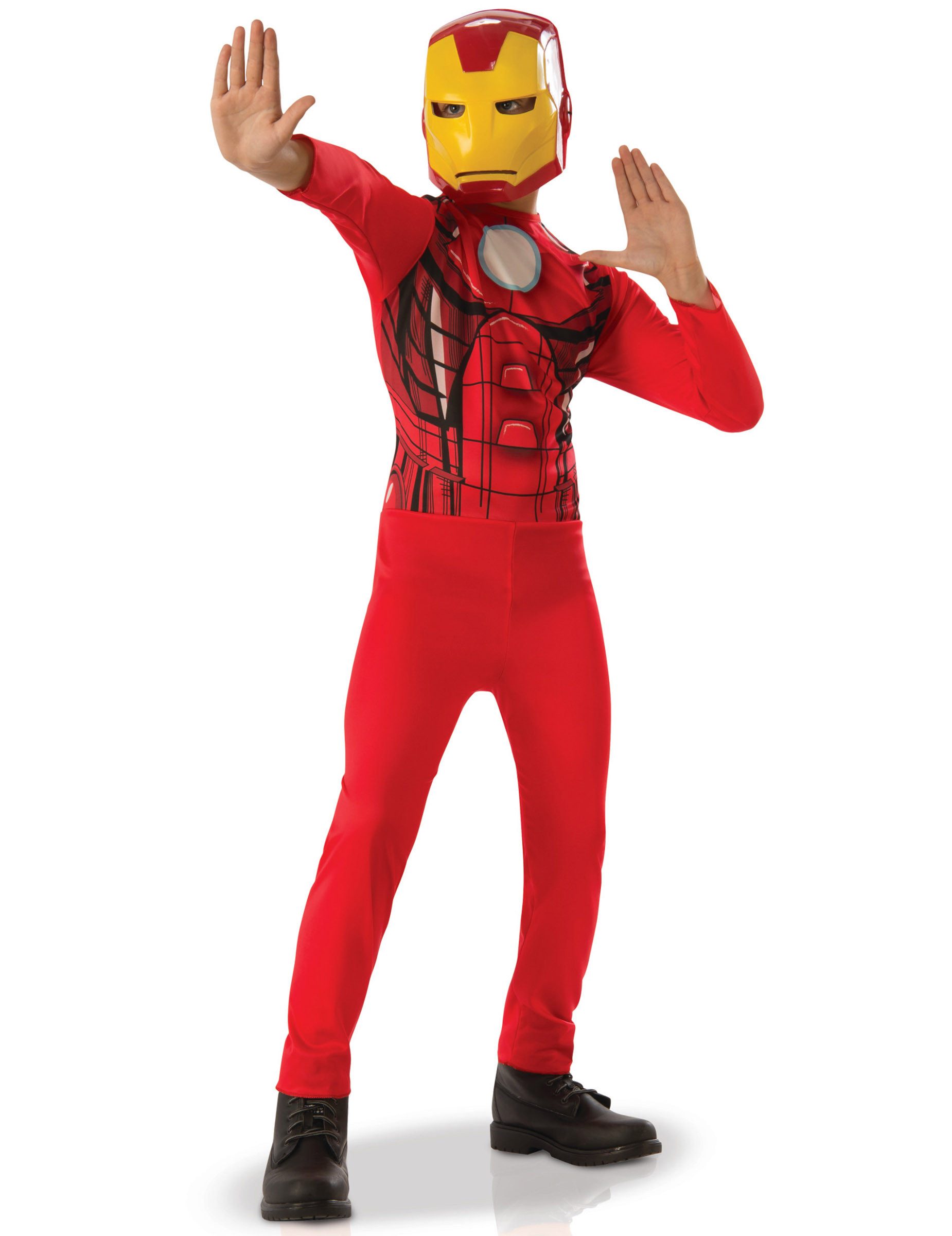 Rubie´s Kostüm Iron Man-Kinderkostüm Lizenzkostüm Comic rot-gelb