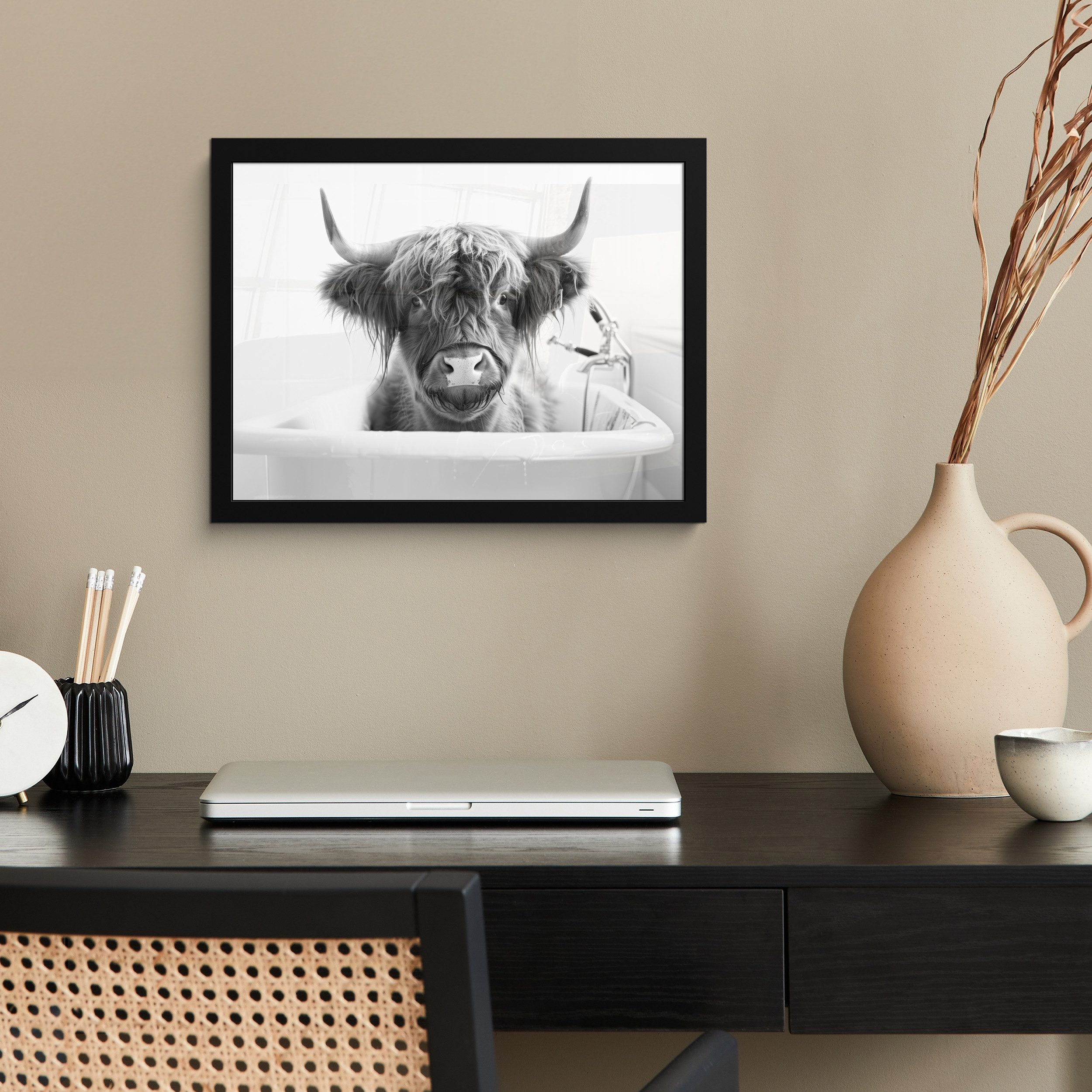 MuchoWow Poster Schottischer Highlander - Kuh günstig online kaufen