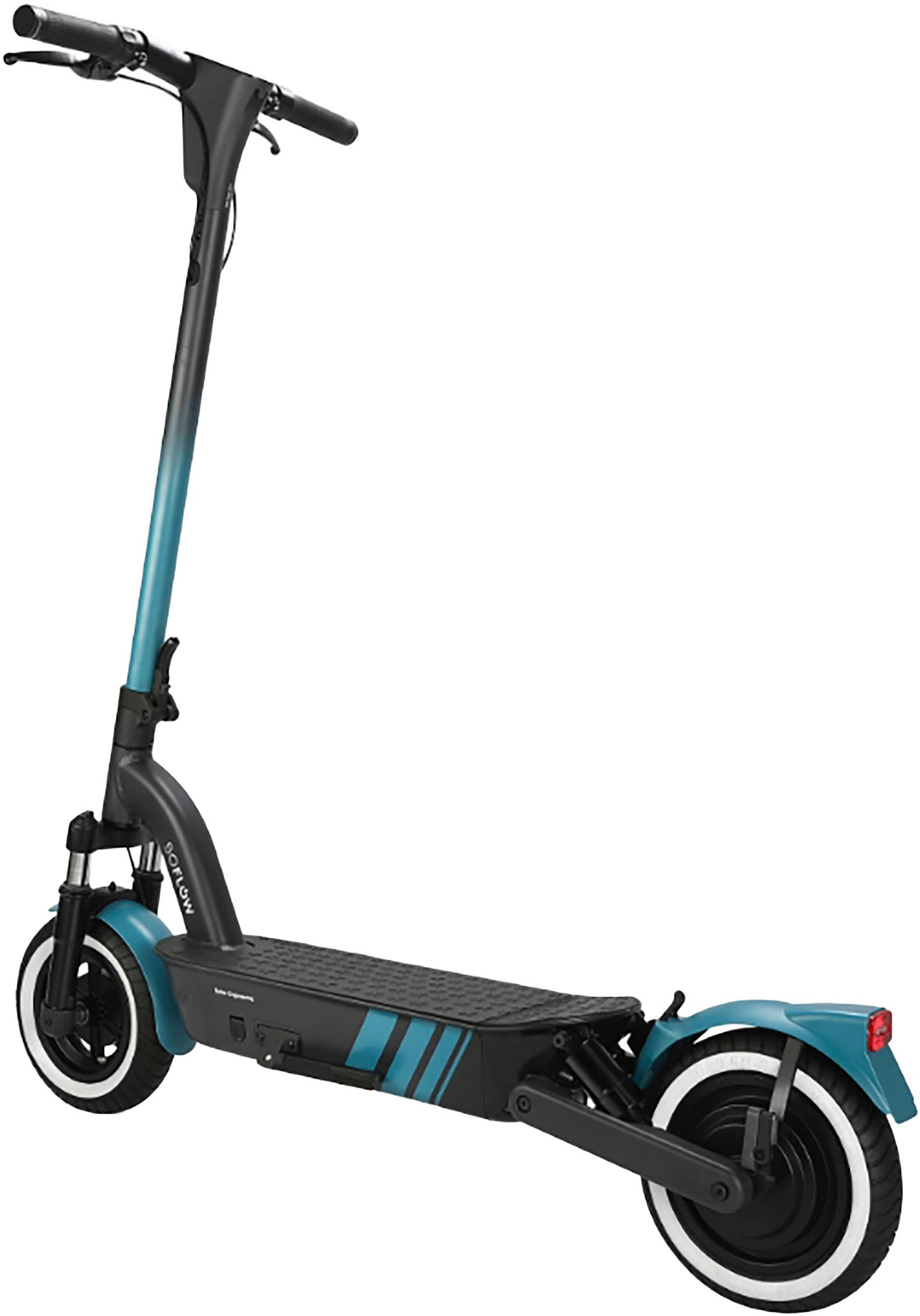 soflow E-Scooter SO4 PRO MAX, 20 km/h, (150 kg Nutzlast, Federung, mit Blinker, 1.300W, 33% Steigung), mit Straßenzulassung, ABE, Apple Find My, 75 km Reichweite, 10 Zoll