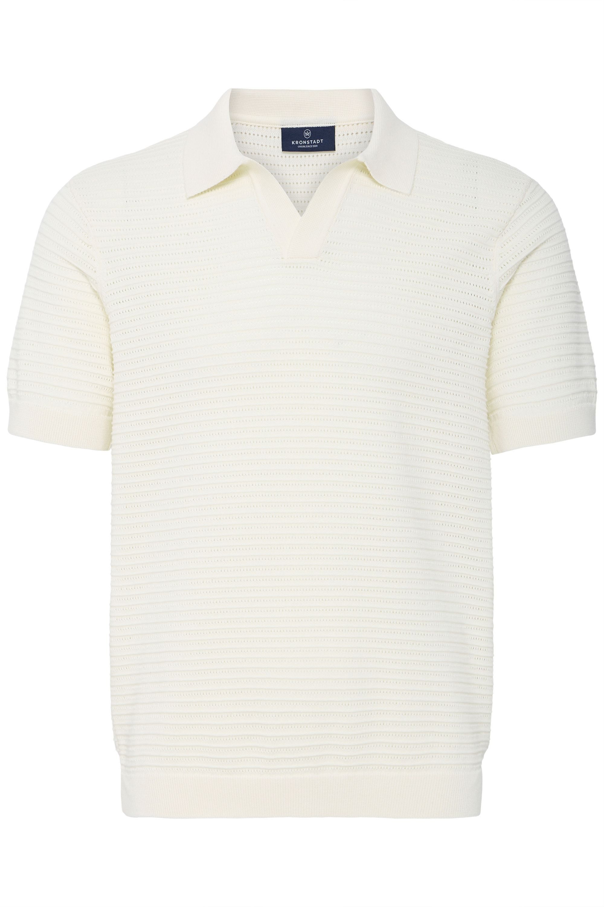 Kronstadt Poloshirt KSRenmar Leichtes Strick-Polo