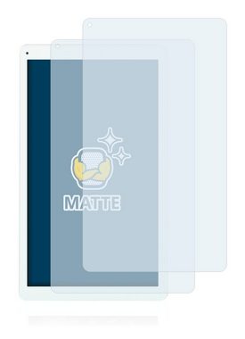 BROTECT Schutzfolie für Mediacom SmartPad 10.1 S2 M-MP1050S2, Displayschutzfolie, 2 Stück, Folie matt entspiegelt