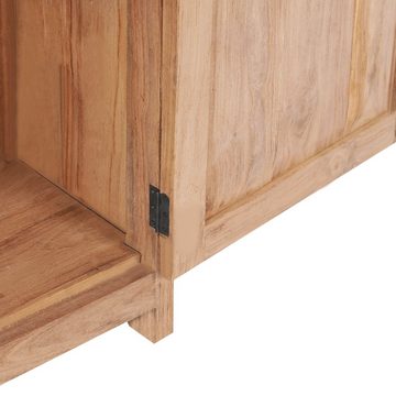 vidaXL Sideboard Sideboard 50x30x90 cm Massivholz Teak (1 St)