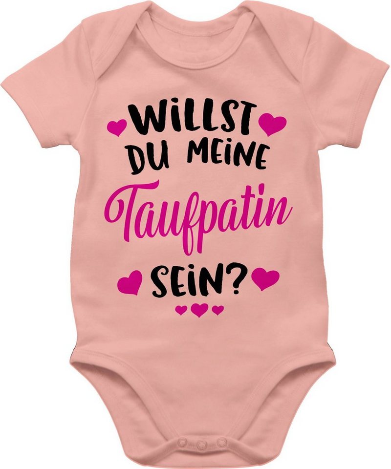 Babybody Willst du meine Patentante/mein Patenonkel sein? - Body hellblau - Geschenk Muttertag Vatertag Weihnachten