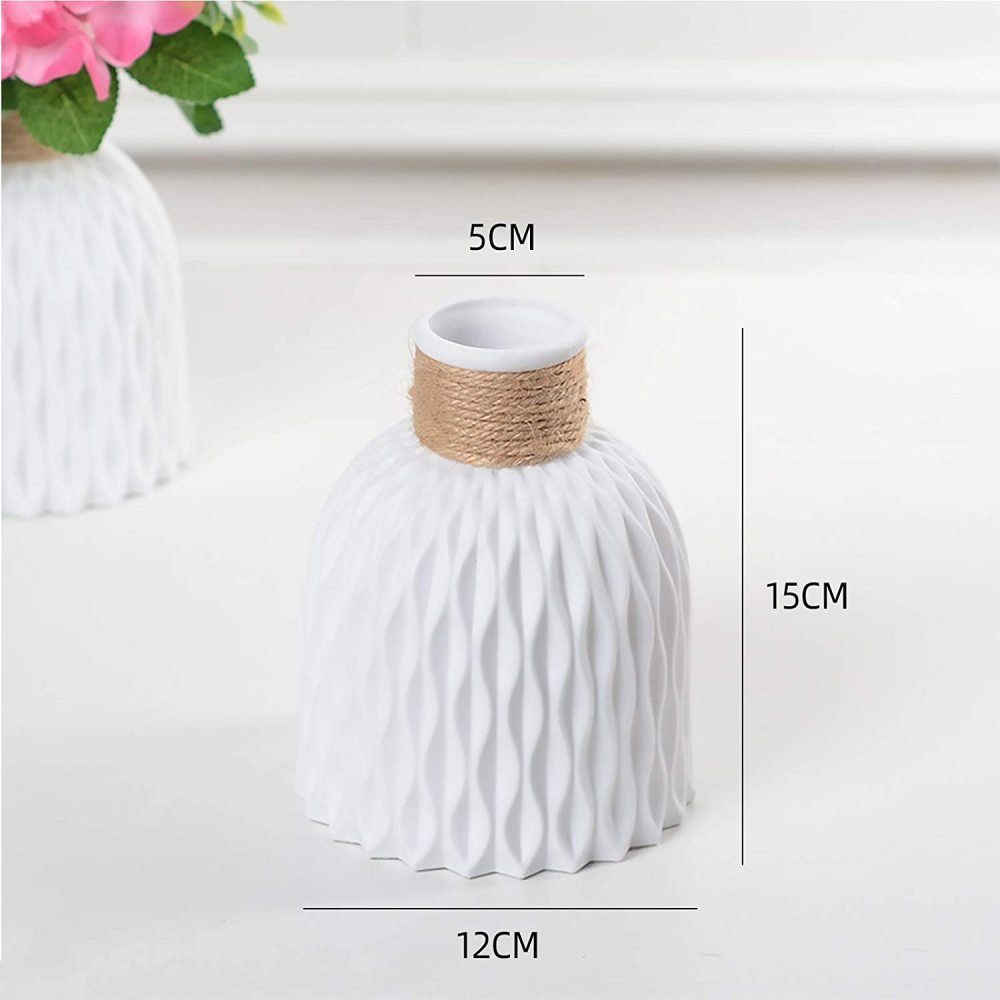 Dekovase Moderne 1* Vase), Vasen aus Blumenvasen, Hergestellt Kunststoff Jormftte Kunststoff (Verpackung,
