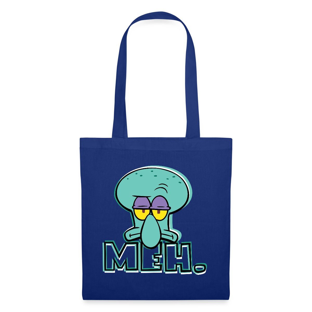 Henkeltasche SpongeBob Schwammkopf Thaddäus Q. Tentakel Stoffbeutel