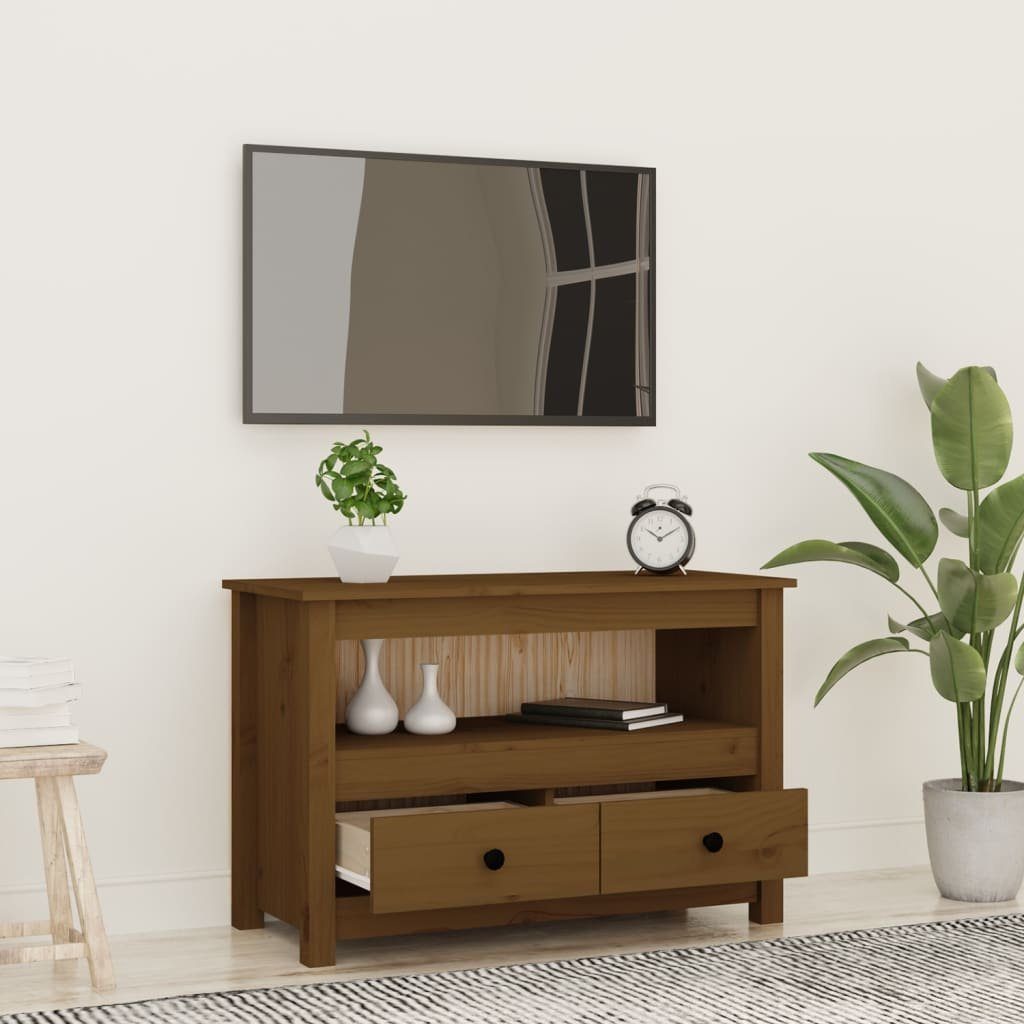 vidaXL TV-Schrank TV-Schrank Honigbraun 79x35x52 cm günstig online kaufen