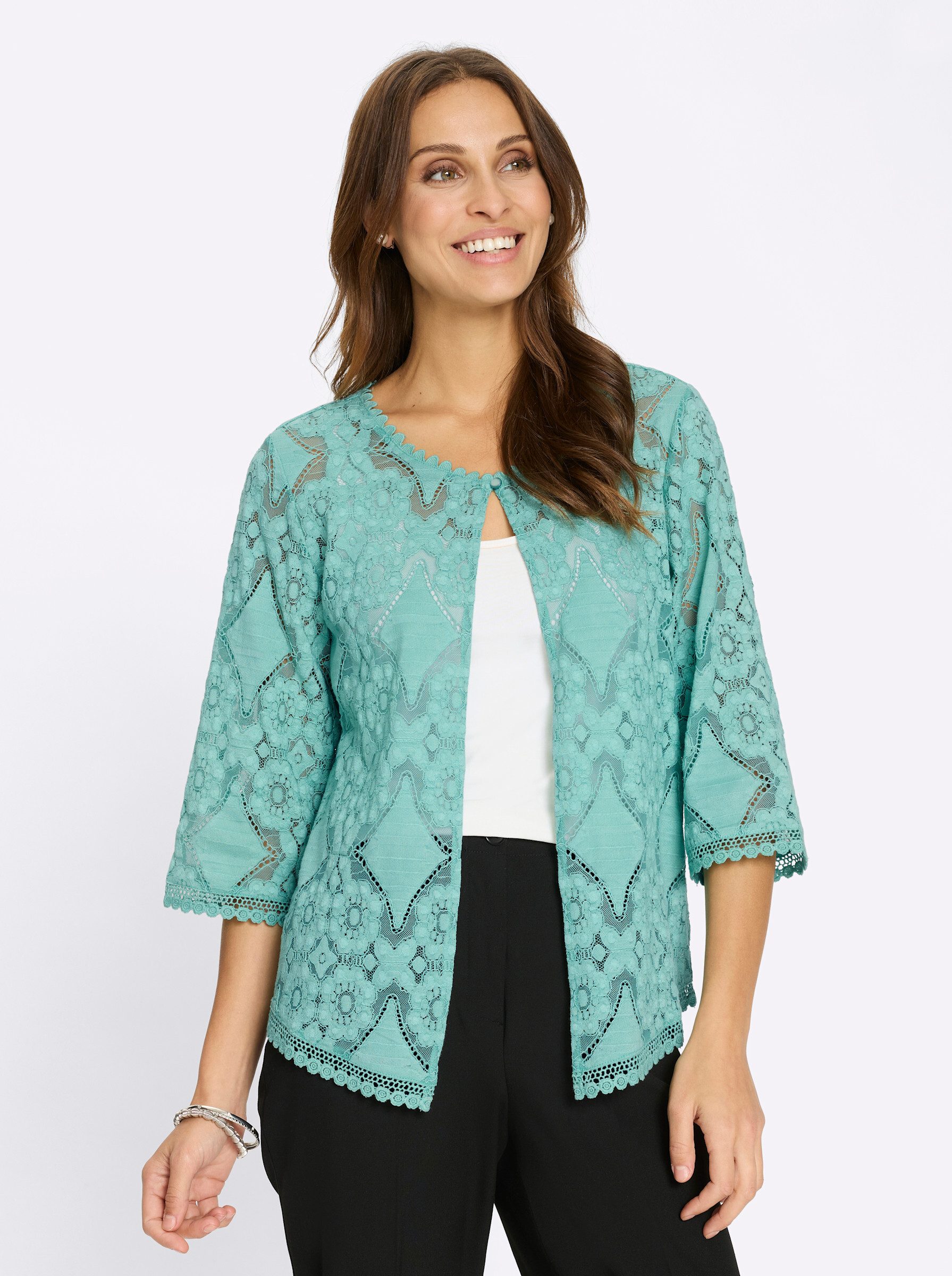 Witt Blusenblazer Bolero 3/4-Arm