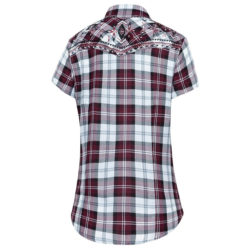 Stars & Stripes Kurzarmbluse Westernbluse Pasadena günstig online kaufen