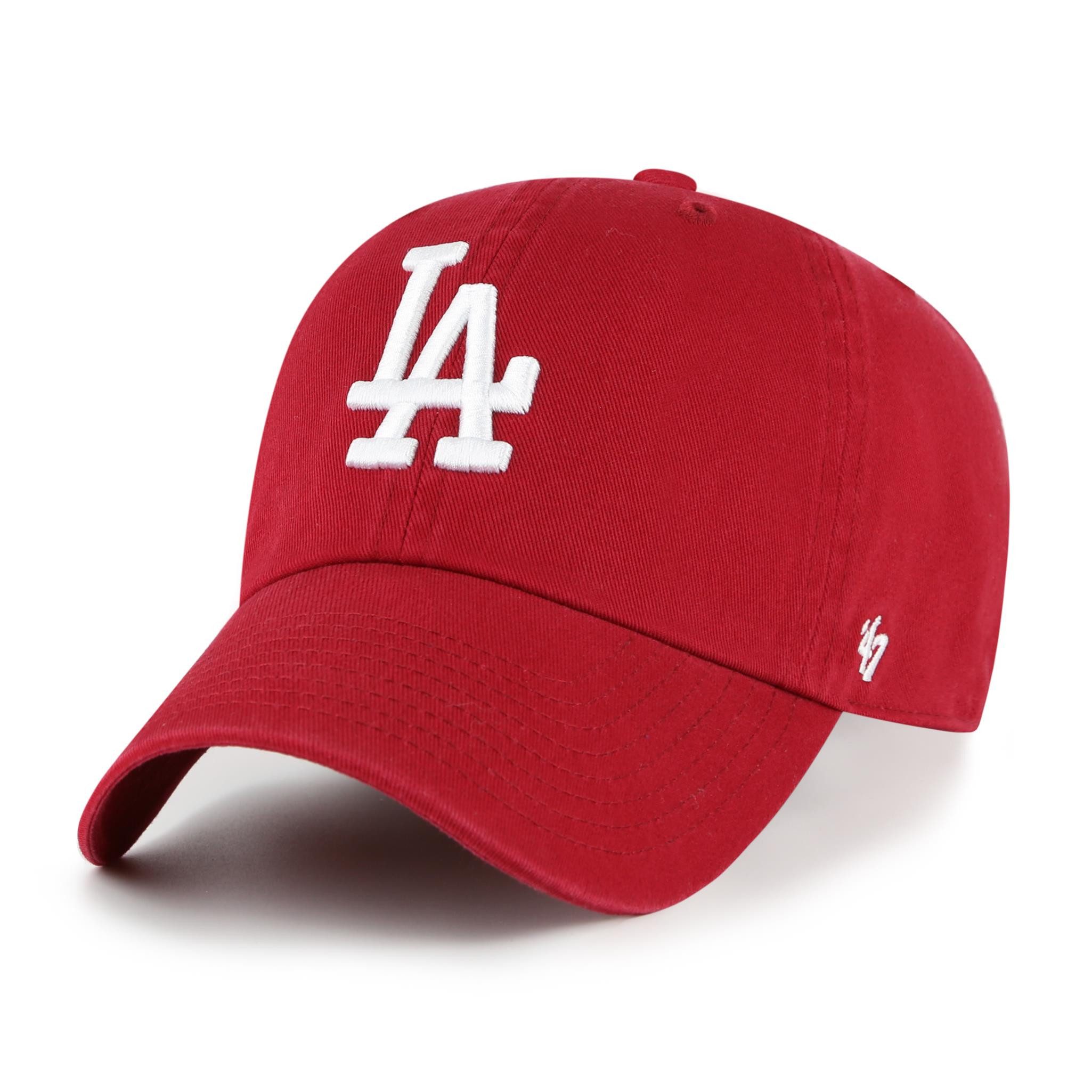 '47 Brand Baseball Cap '47 Brand MLB Los Angeles Dodgers '47 CLEAN UP Cap (Basecap, Basecap, Clean Up Cap) Used-Look (Garment Wash)