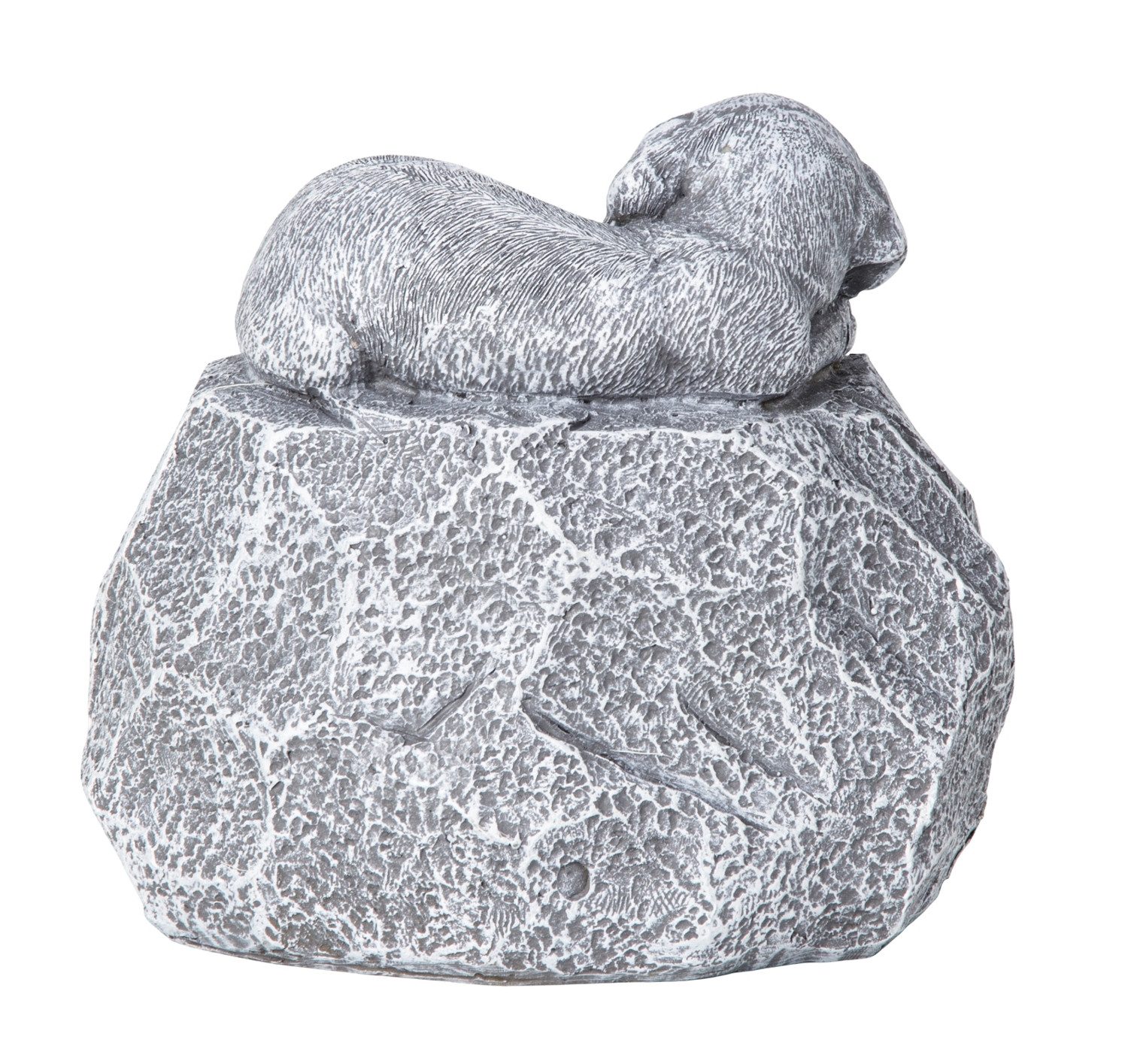 Mel-O-Design Gartenfigur Grabschmuck Gedenkfigur für Hunde, liebevolles Andenken für Hundefreunde