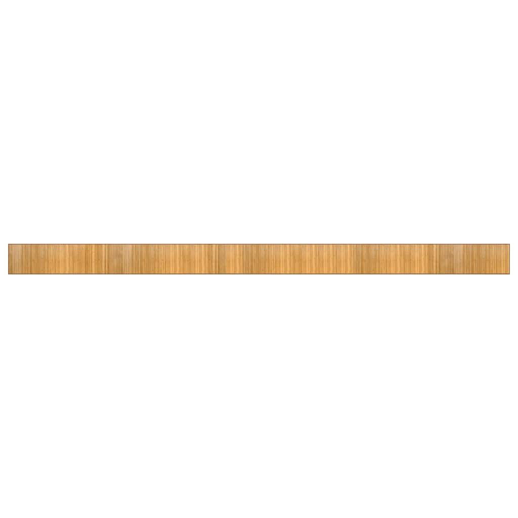 Teppich Teppich Rechteckig Natur 60x1000 cm Bambus