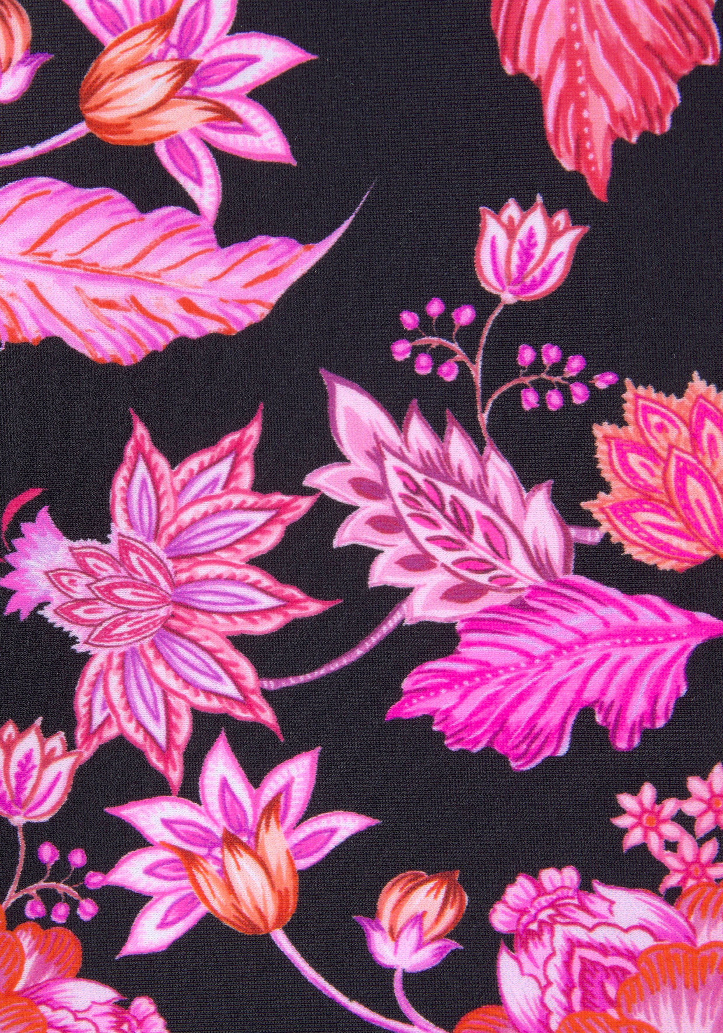 LASCANA Bügel-Tankini-Top Bohemian, mit platzierten Streifen