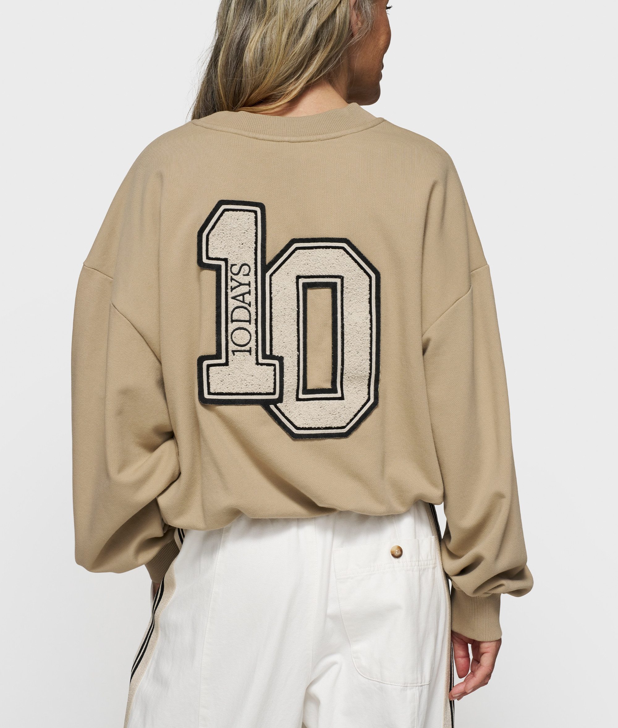 10DAYS Sweatshirt pleated sweater 10 günstig online kaufen