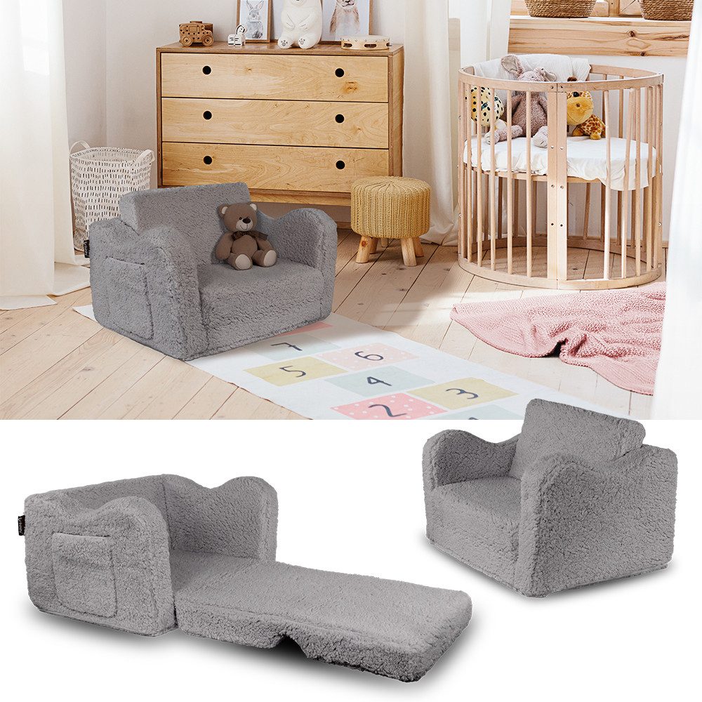 Vicco Sessel Conni, Grau, 60 x günstig online kaufen