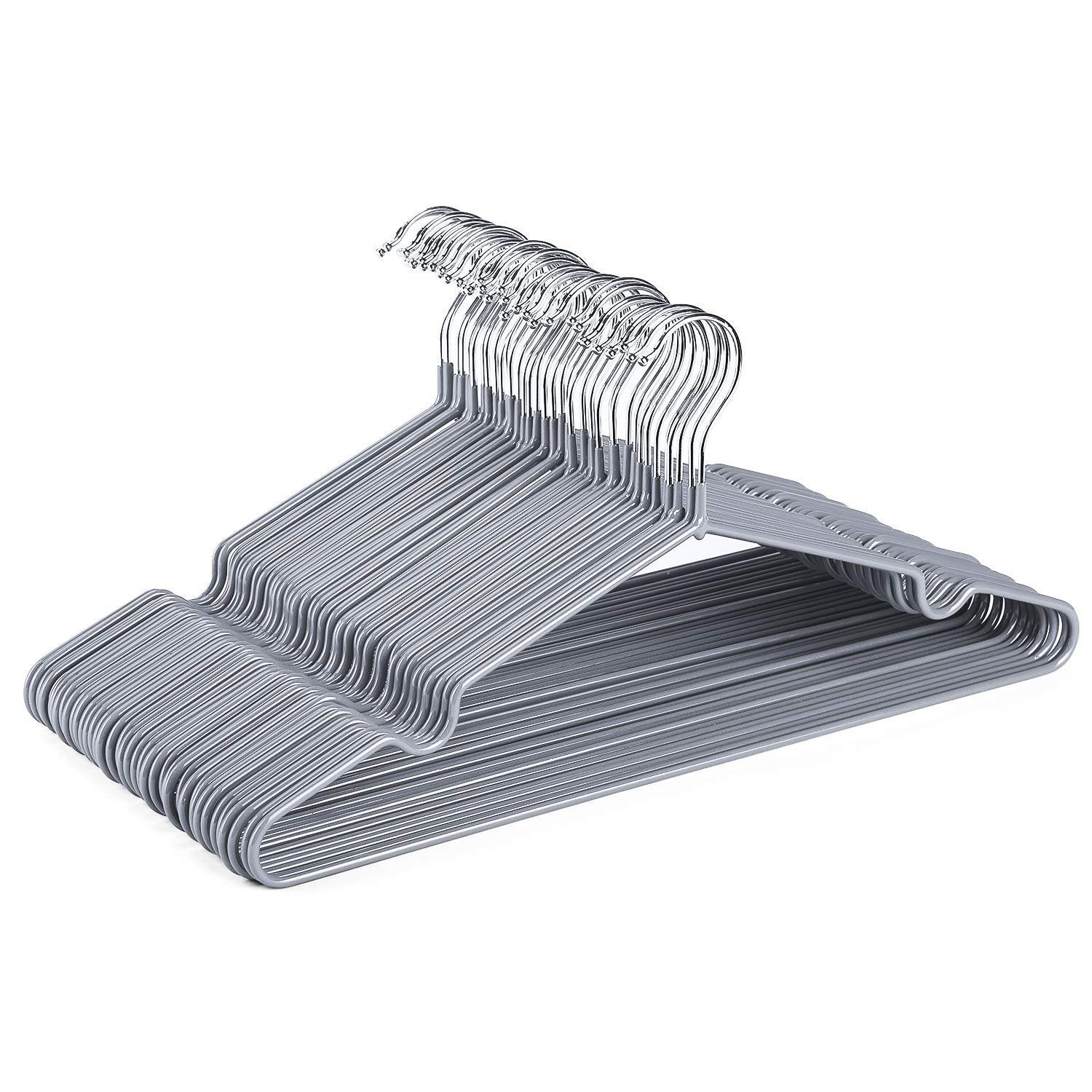 House Day Kleiderbügel Gummibeschichtet Metall Kleiderbügel, günstig online kaufen