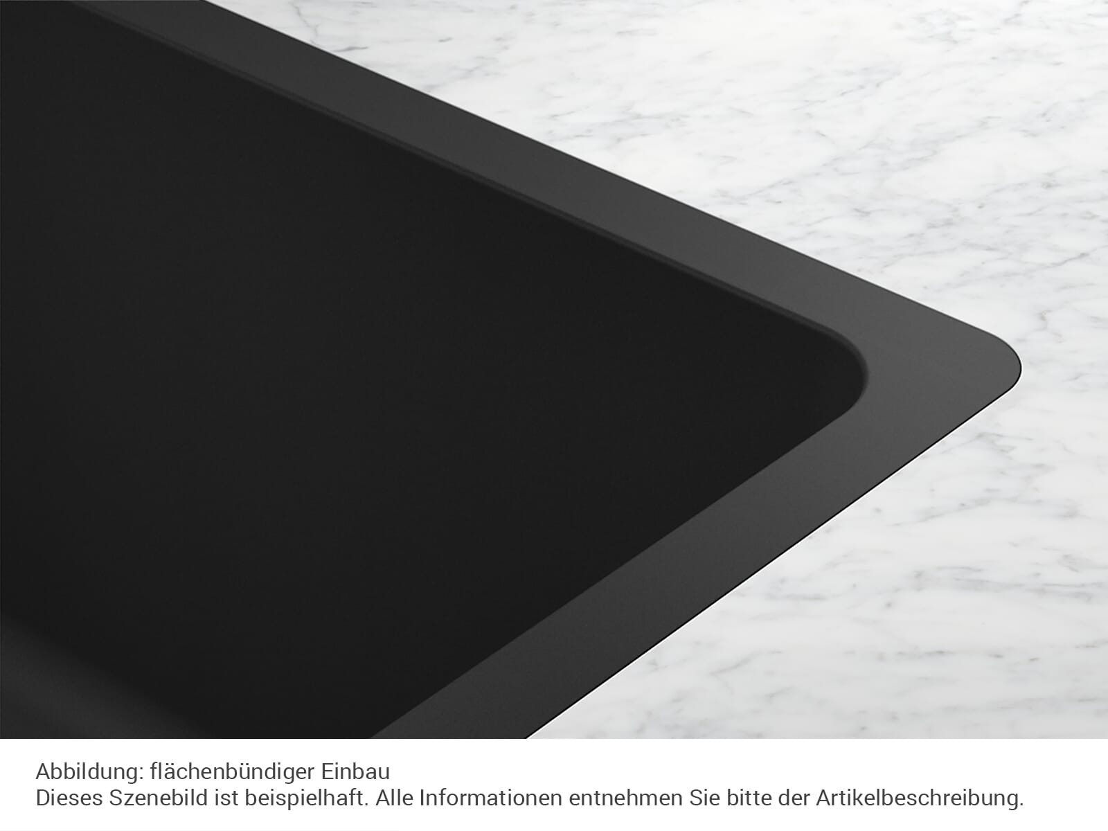 FRANKE Granitspüle, rechteckig, 55/43 cm, (1 St), aus Sanitized®