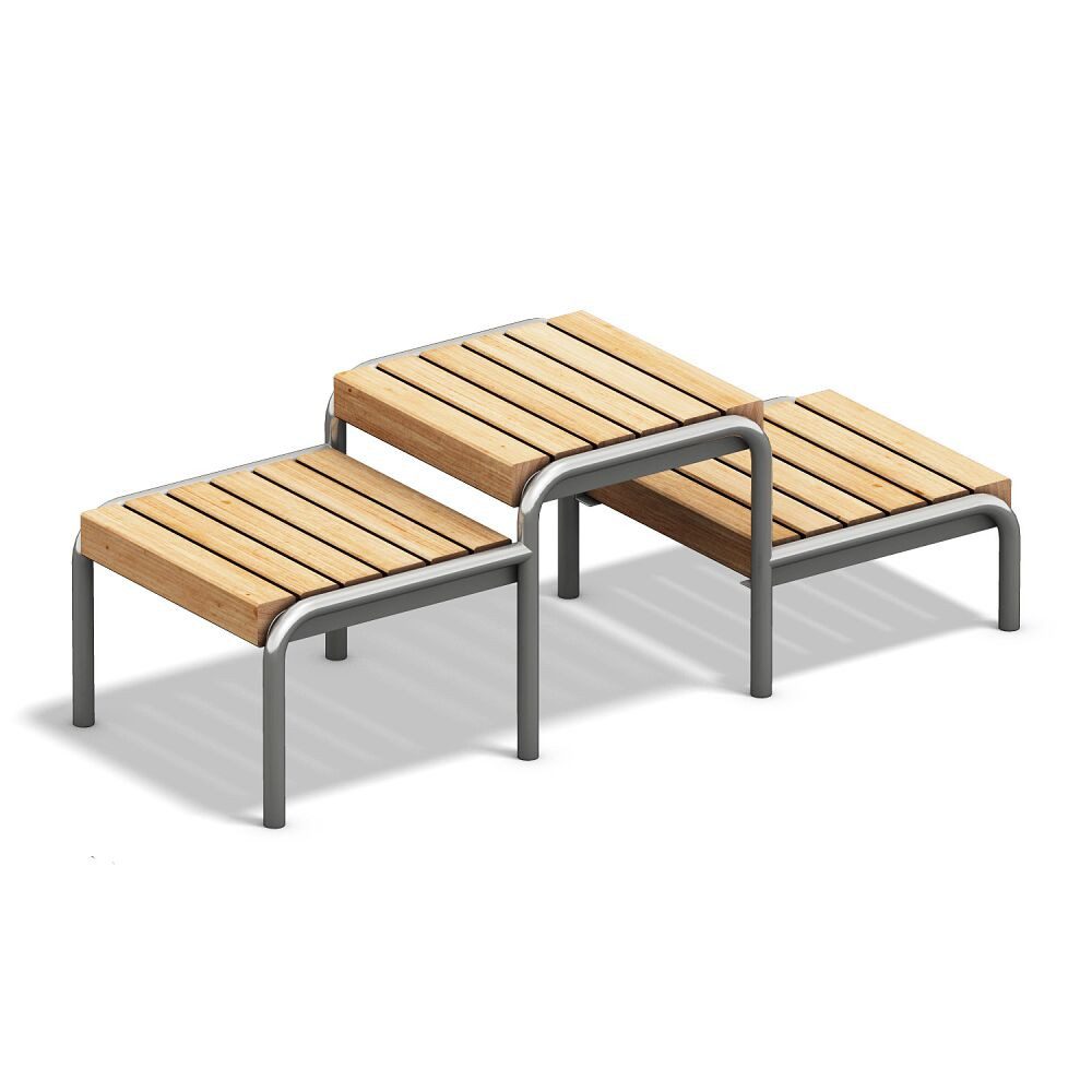 Playparc Kraftstation Calisthenics-Anlage Squat-Plattform, Für alle Sportinteressierten ab 14 Jahren