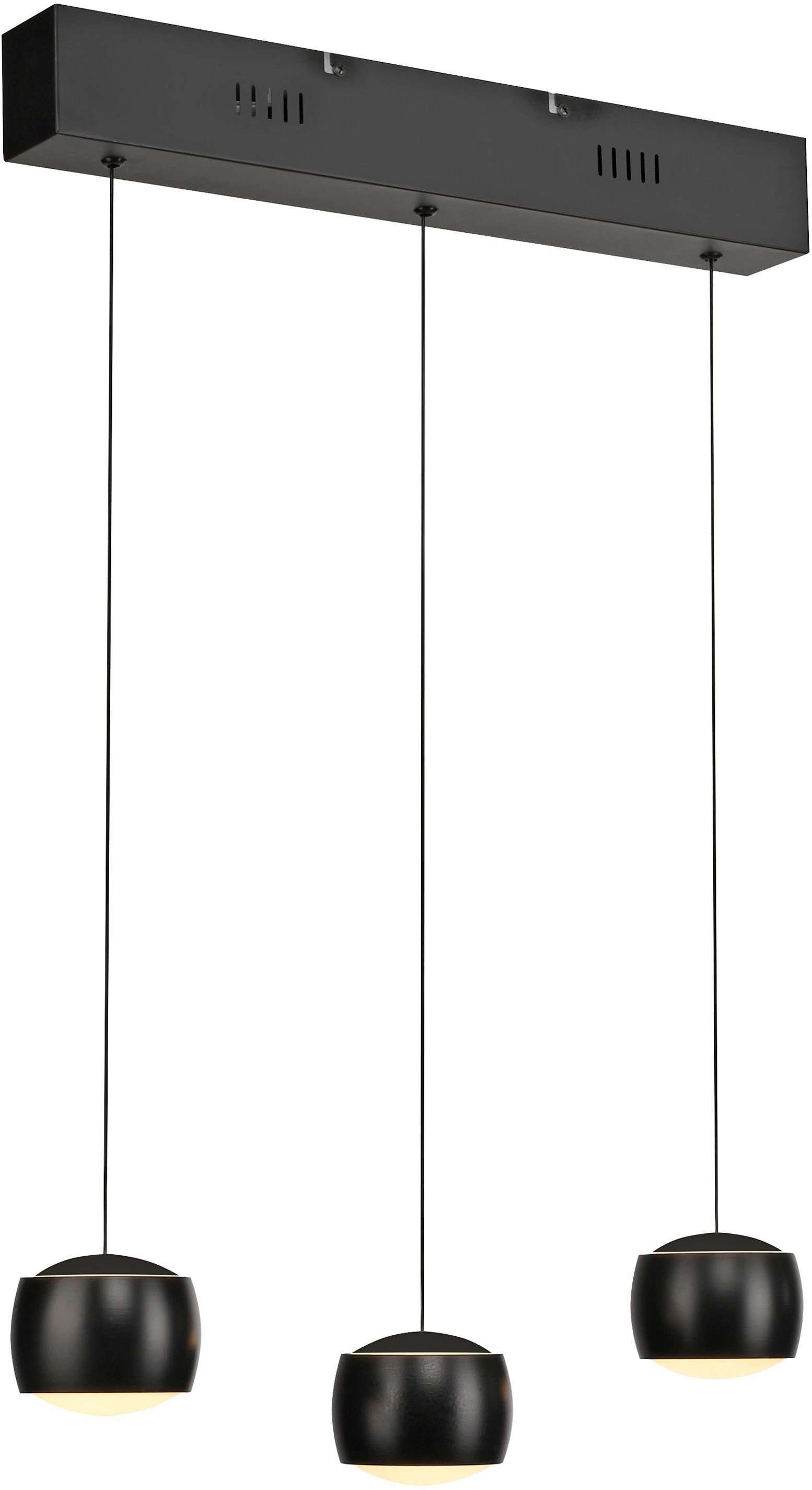 JUST LIGHT Pendelleuchte BALLINI, Dimmfunktion, LED fest integriert, Warmwe günstig online kaufen