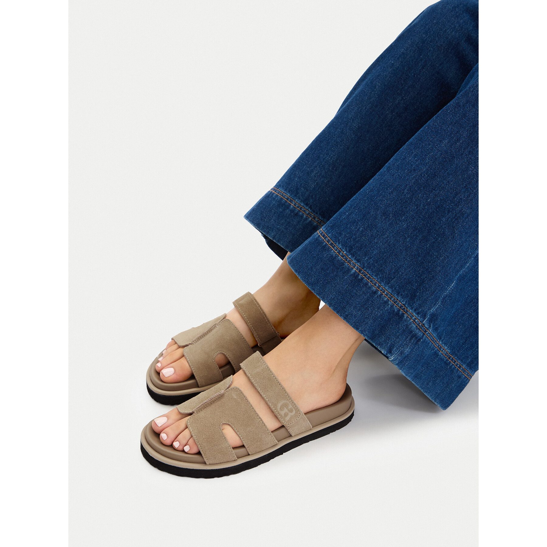 GINO ROSSI Gino Rossi Damen Flip-Flops Beige Badepantolette