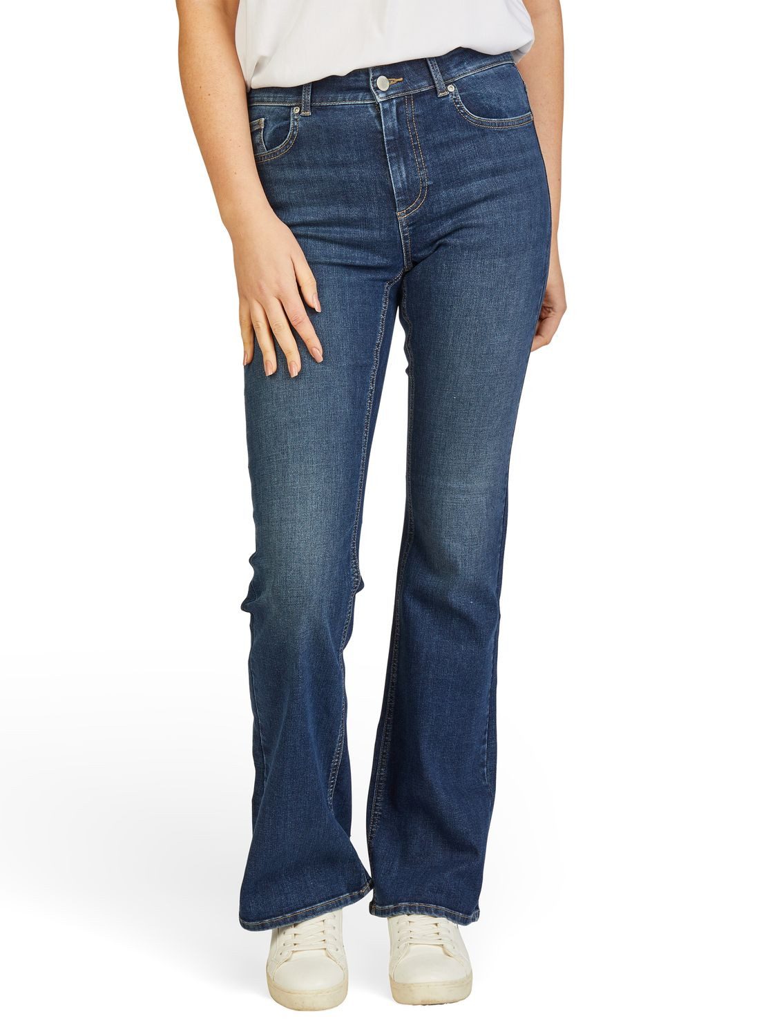 ONLY Schlagjeans Damen Jeanshose ONLBLUSH Flared günstig online kaufen