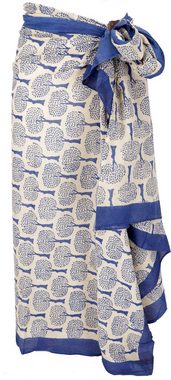 Guru-Shop Sarong Leichter Pareo, Sarong, handbedrucktes..