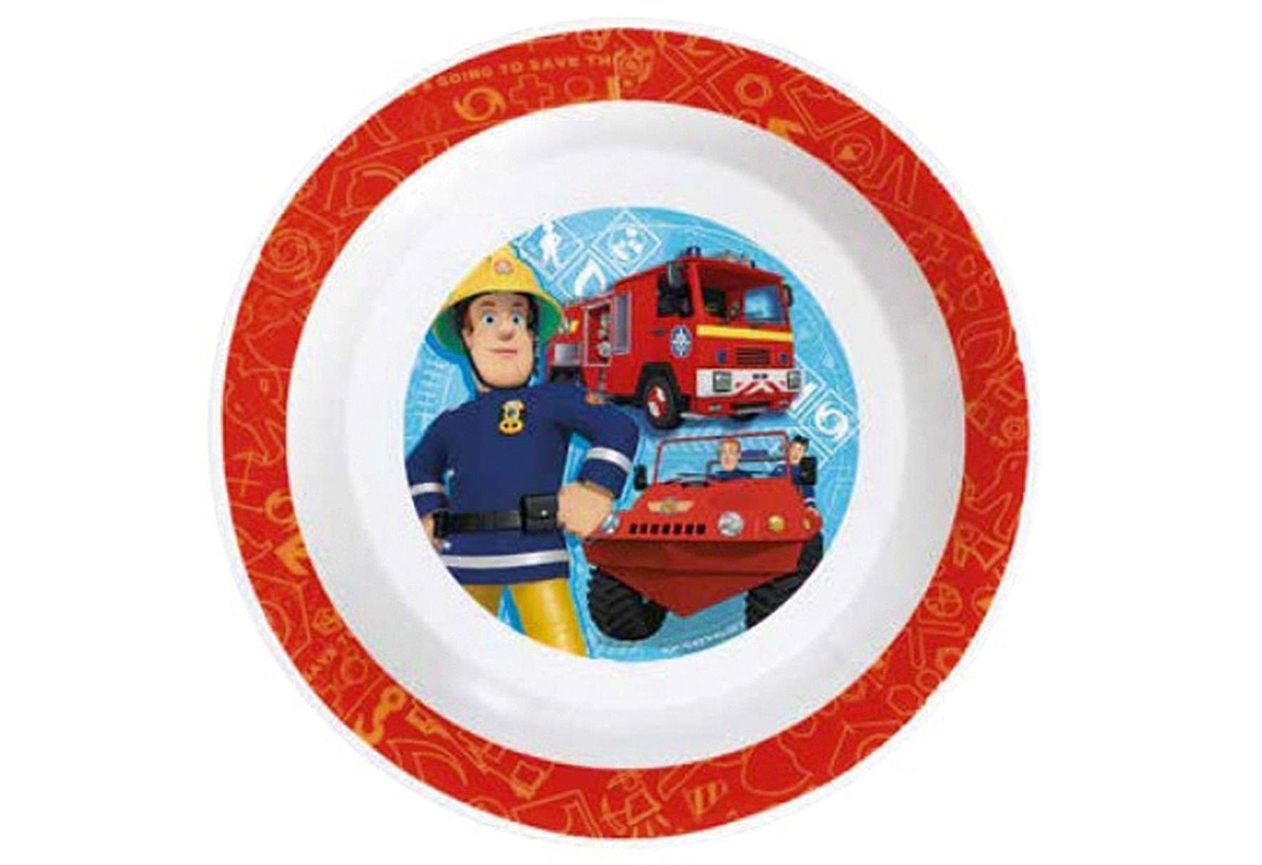 p:os Geschirr-Set Suppenteller 'Feuerwehrmann Sam'