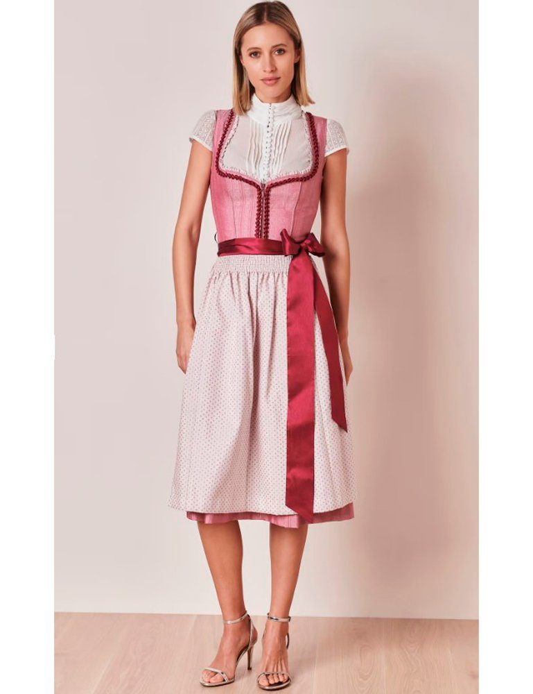 Trachtenland Dirndl Julia Trentini Designer Dirndl 'Rubie' Traditionel