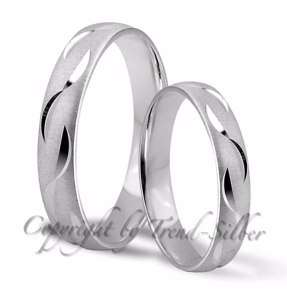 Trauringe123 Trauring Hochzeitsringe Verlobungsringe Trauringe Eheringe Partnerringe aus 925er Silber, J41x