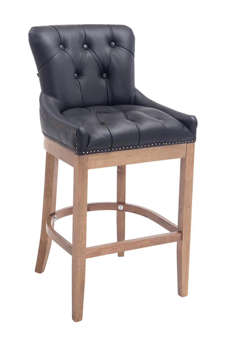 CLP Barhocker Barhocker Lakewood Echtleder, Antik-hell