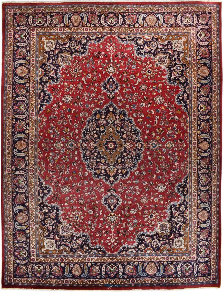 Orientteppich Mashhad signiert 297x385 Handgeknüpfter Orientteppich / Perserteppich, Nain Trading, rechteckig, Höhe: 12 mm