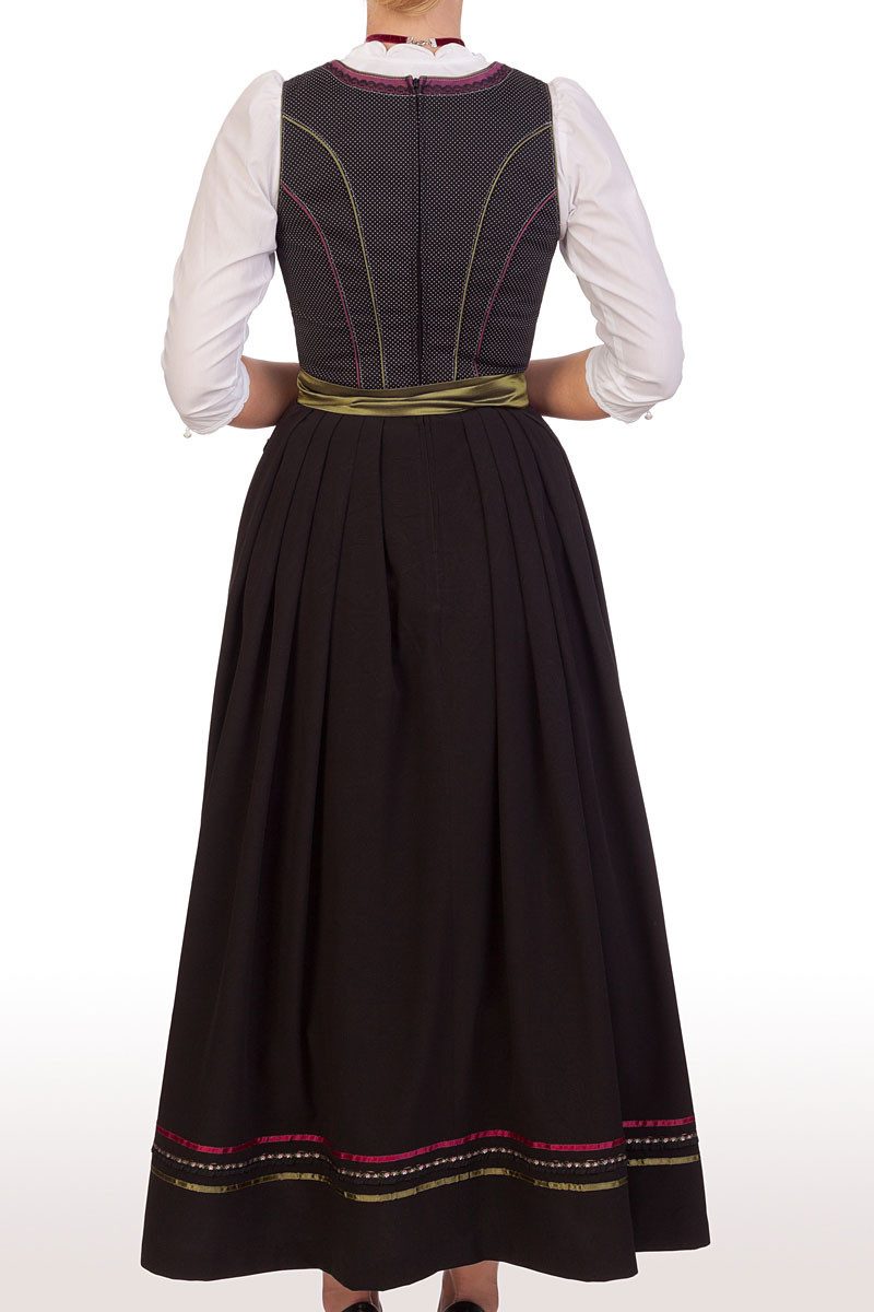 Spieth & Wensky Dirndl Dirndl lang 2tlg. - WILLA - beere
