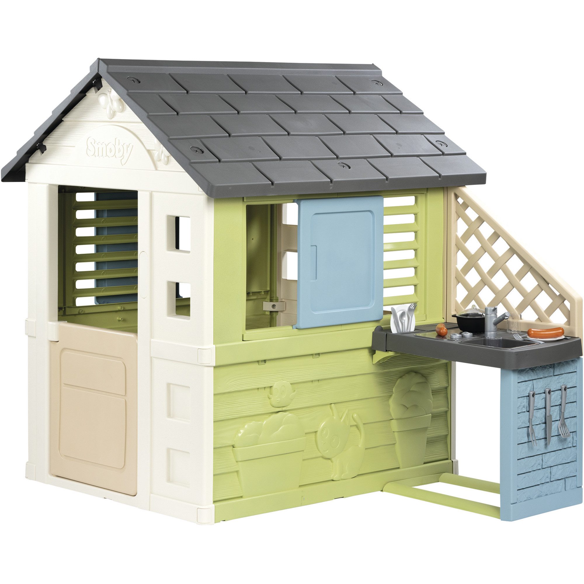 Smoby Spielhaus Smoby Life Spielhaus Pretty mit Küche