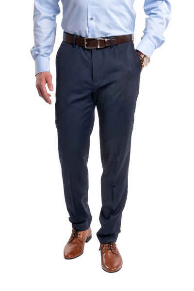 Hirschthal Anzughose »Herren Business Anzughose Slim-Fit und Regular-Fit« in Kurz-, Lang- und Normalgrößen