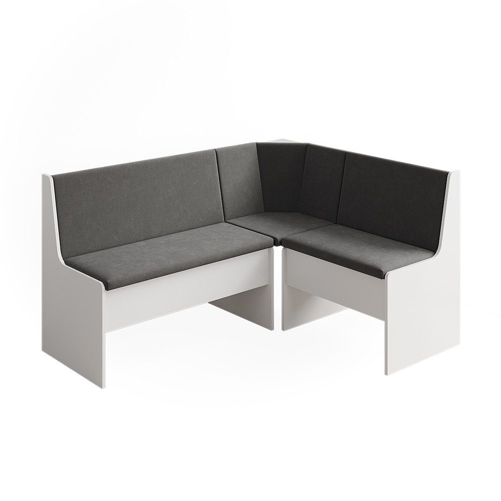 Vicco Sitzbank Ramon, Weiß, 150 x 51 cm mit Stauraum (1-St)