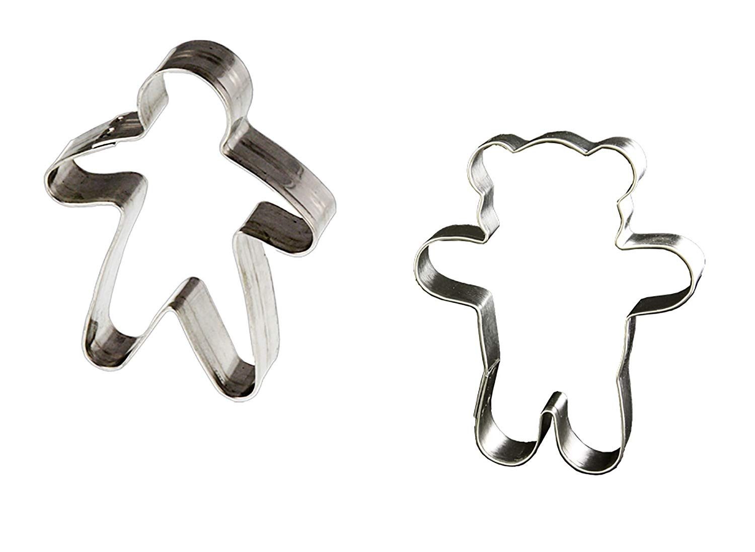 Ausstechform Martinsmann & Teddy 10-14 cm