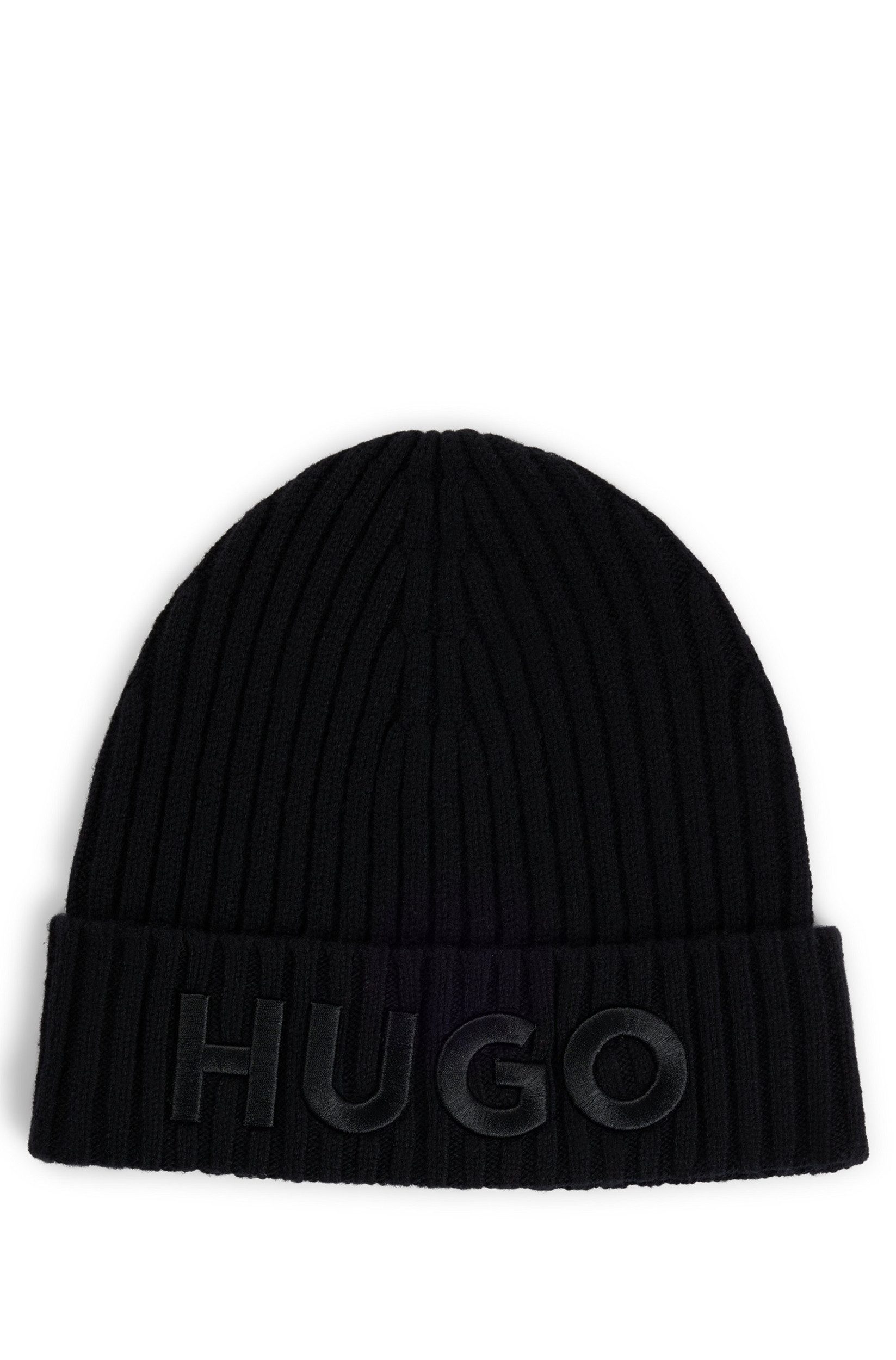 HUGO Strickmütze Unisex Mütze - Regular Fit