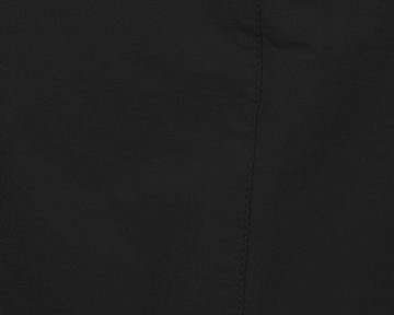 Bergson Outdoorhose VIDAA COMFORT Capri Damen 3/4 Wanderhose, leicht, strapazierfähig, Normalgrößen, schwarz