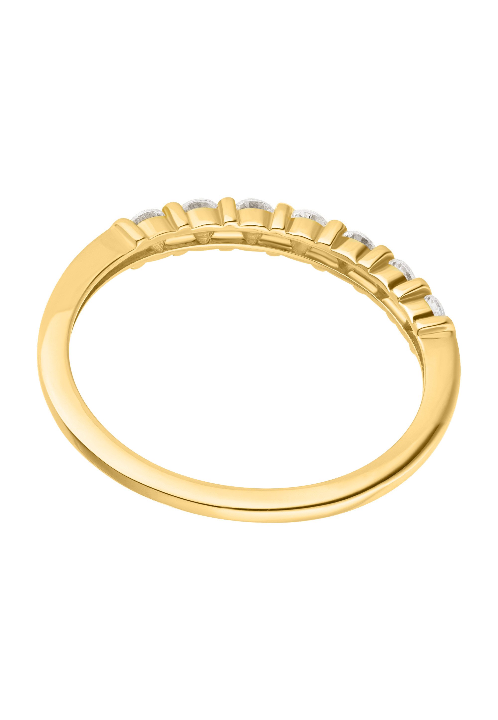 NANA KAY Fingerring NANA KAY Gold, mit farblosem Stein