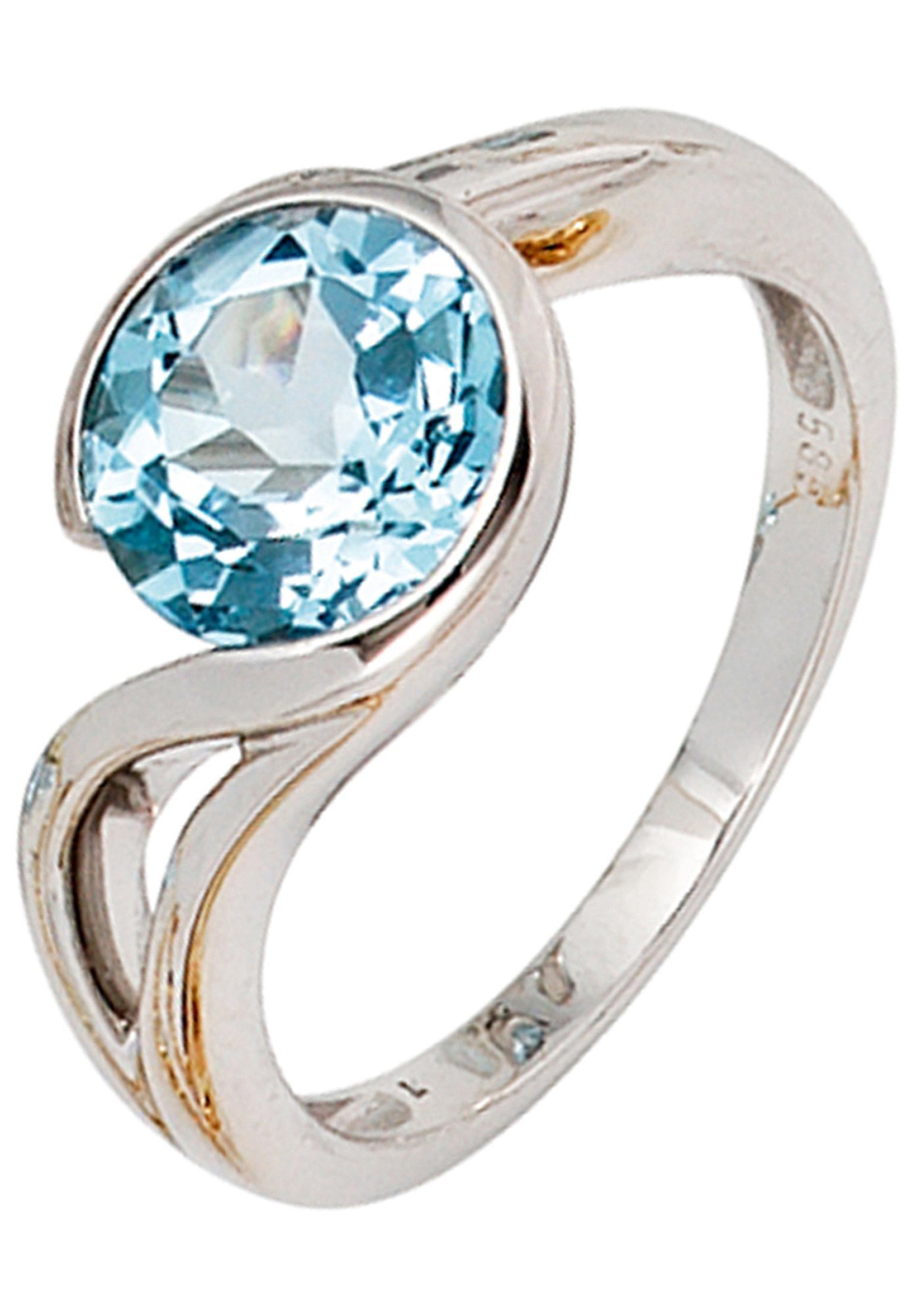 Fingerring Weißgoldring