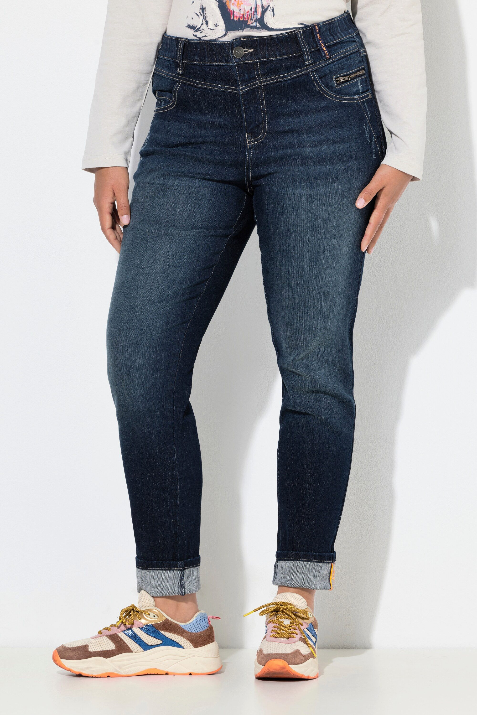 Laurasøn Röhrenjeans High Waist Jeans Slim günstig online kaufen