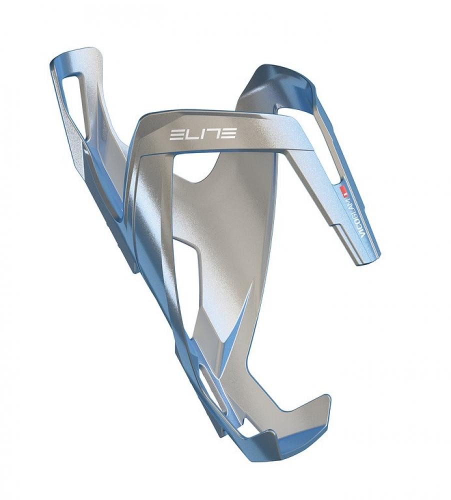 Elite Fahrrad-Flaschenhalter Elite Trinkflaschenhalter Vico Glam - grau metallisch, ultraleichtes C